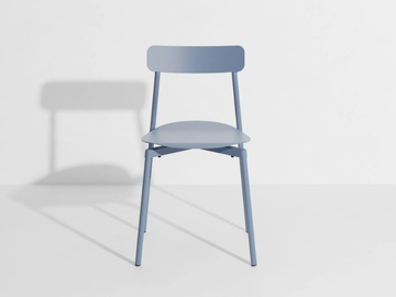 FROMME - Stackable powder coated aluminium chair by Petite Friture - view 2